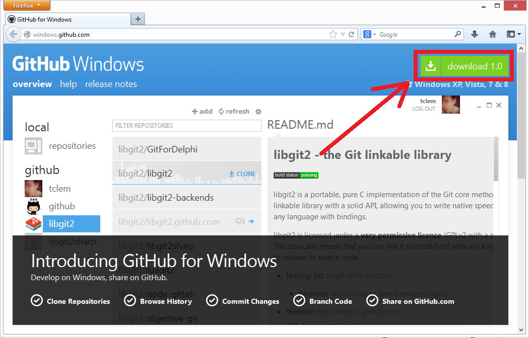Git Client For Windows Vista