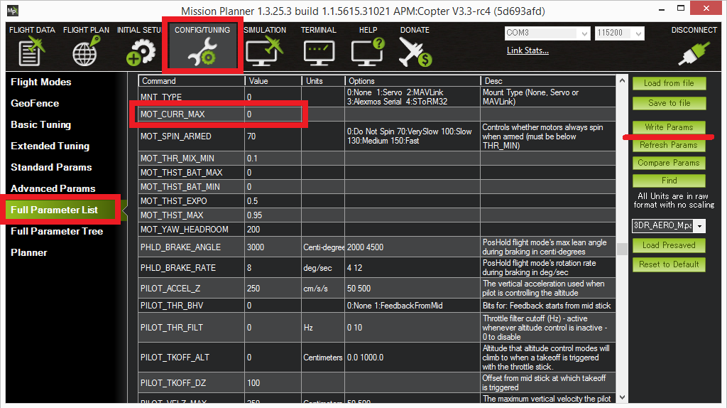 Current Limiting and Voltage Scaling Copter documentation