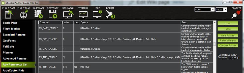 GCS Failsafe Copter documentation