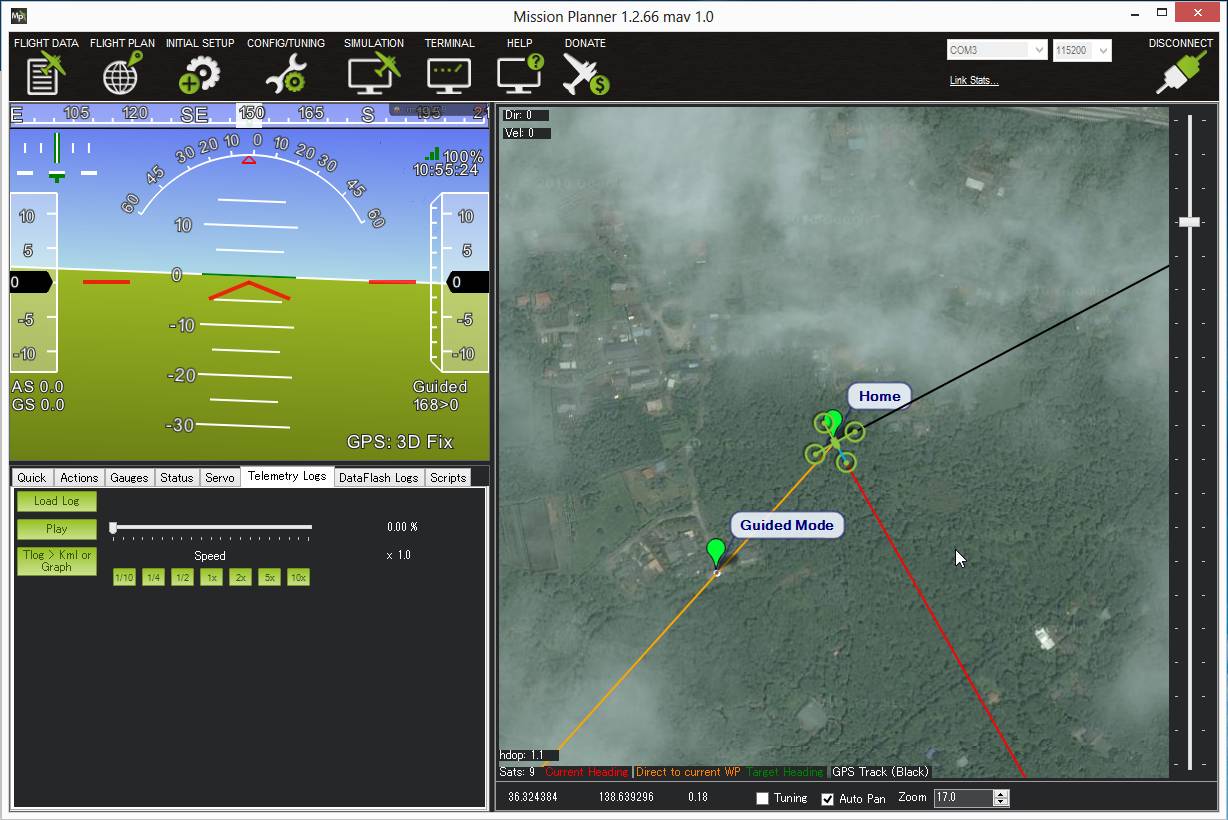 Guided Mode Copter documentation