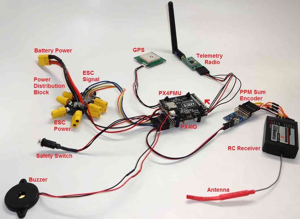 Flight Controll Board PPM Encoder 3DR Power Module for APM 
