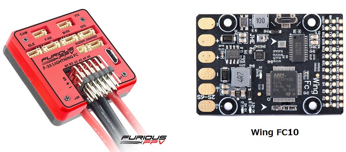 Furious FPV F-35 Lightning and Wing FC10 — Copter documentation