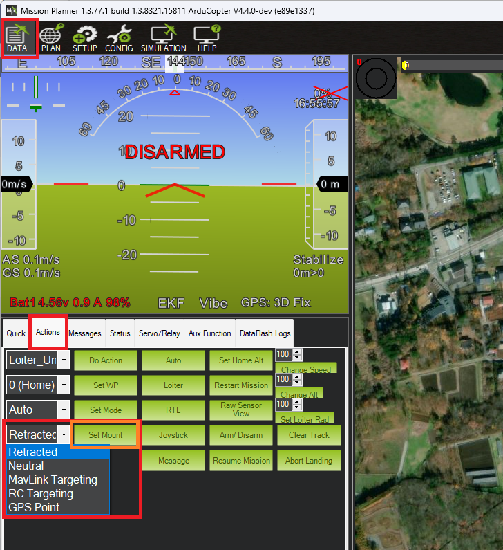 Gimbal Mount Controls Copter documentation