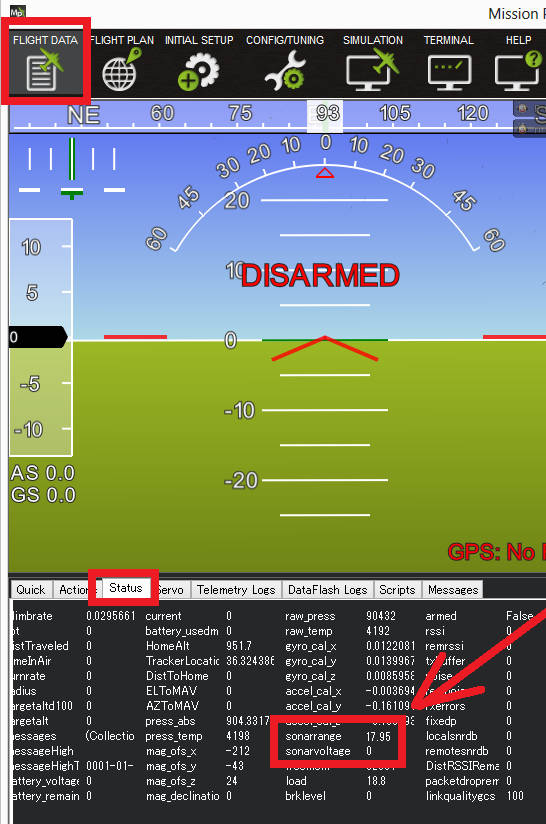 Maxbotix Analog Sonar \u2014 Copter documentation