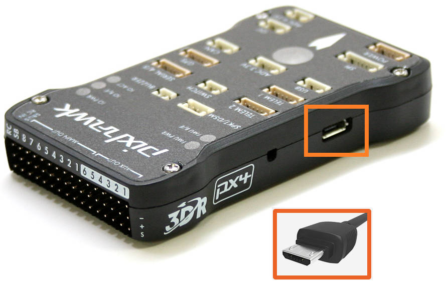 Loading Firmware Copter documentation