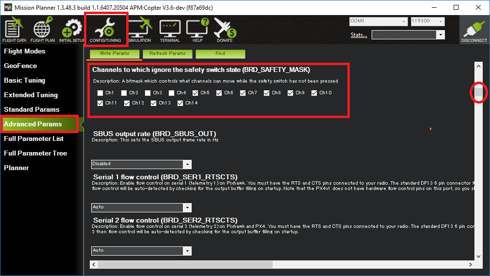 Safety Switch Copter documentation