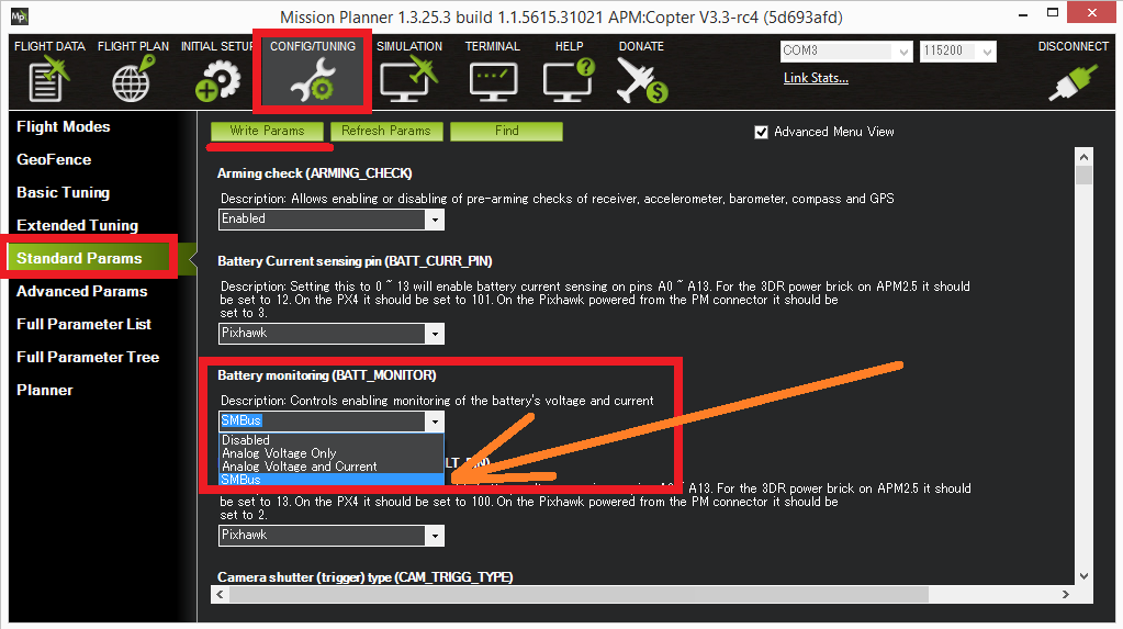 Smart Batteries — Copter documentation