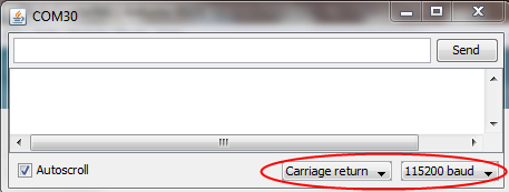 Using the Command Line Interface to Configure Copter Dev