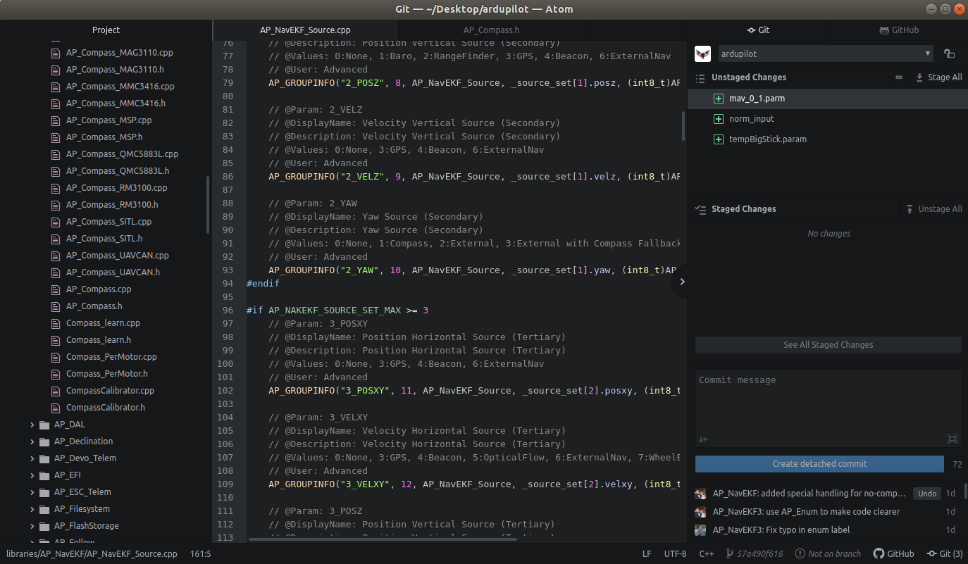 code editor atom