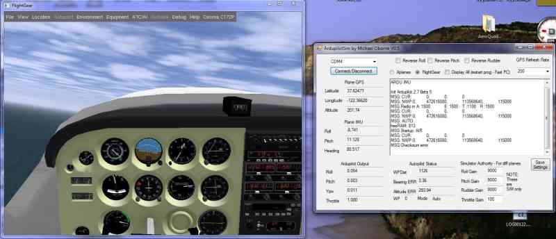 flightgear control