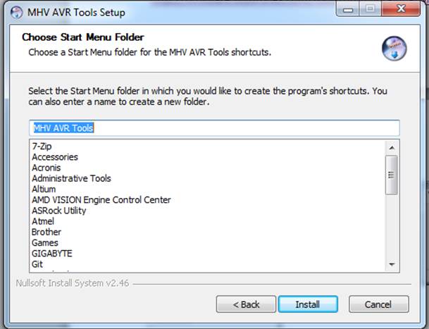 ../_images/mhv_avr_tools_installer_choose_start_menu_folder.jpg