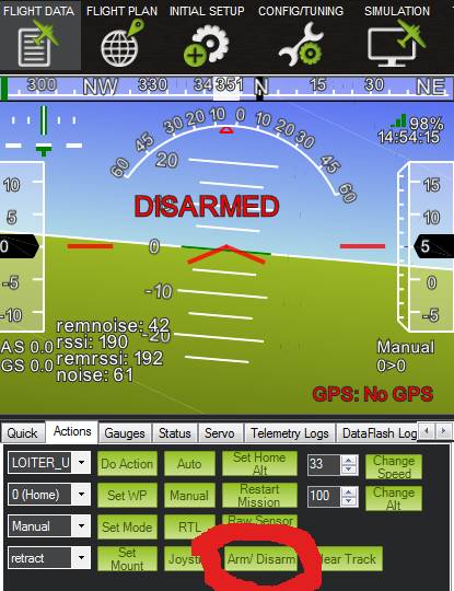 Arming Plane Plane documentation