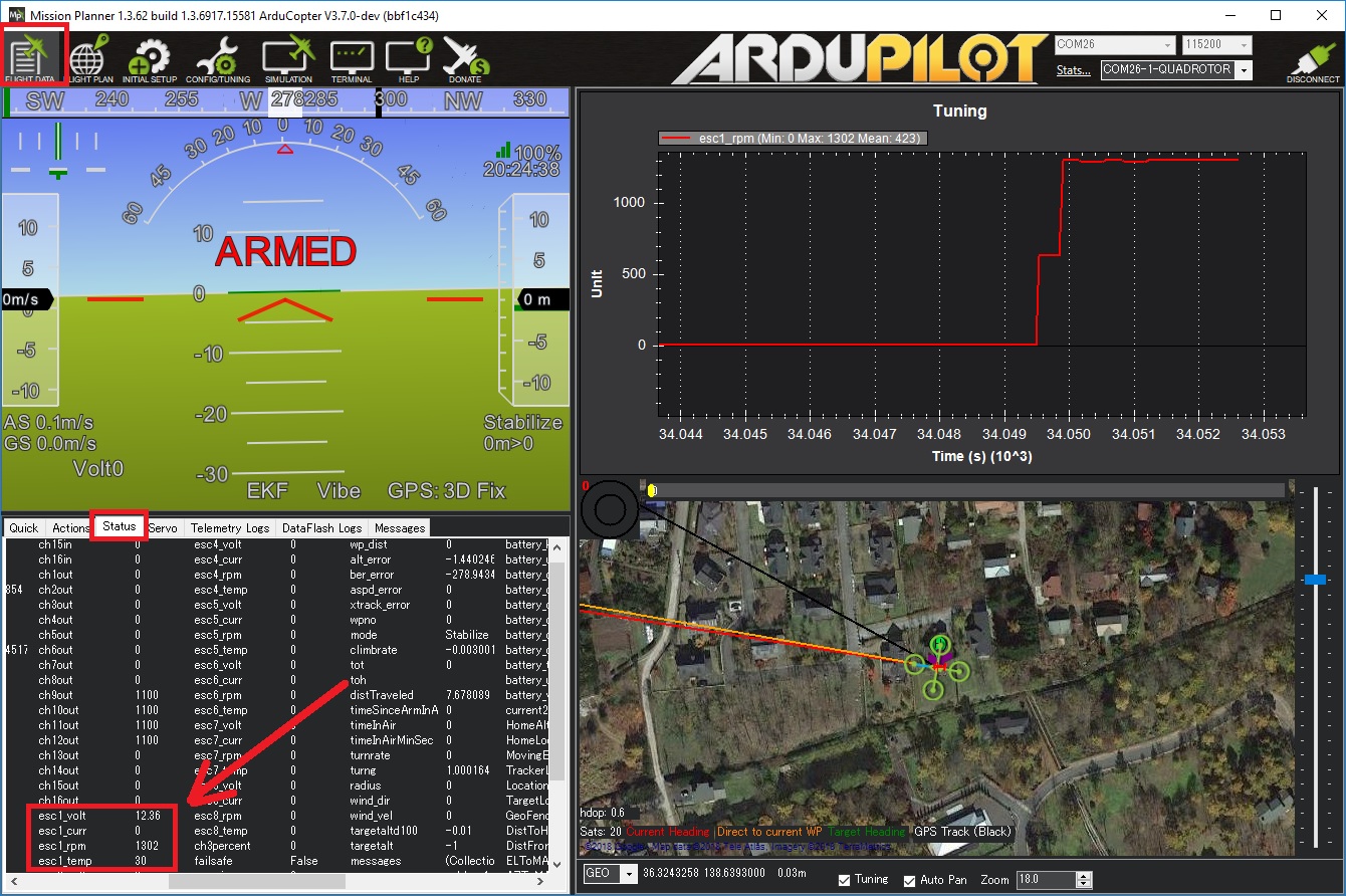 AM32 Drone CAN ESCs — Plane documentation