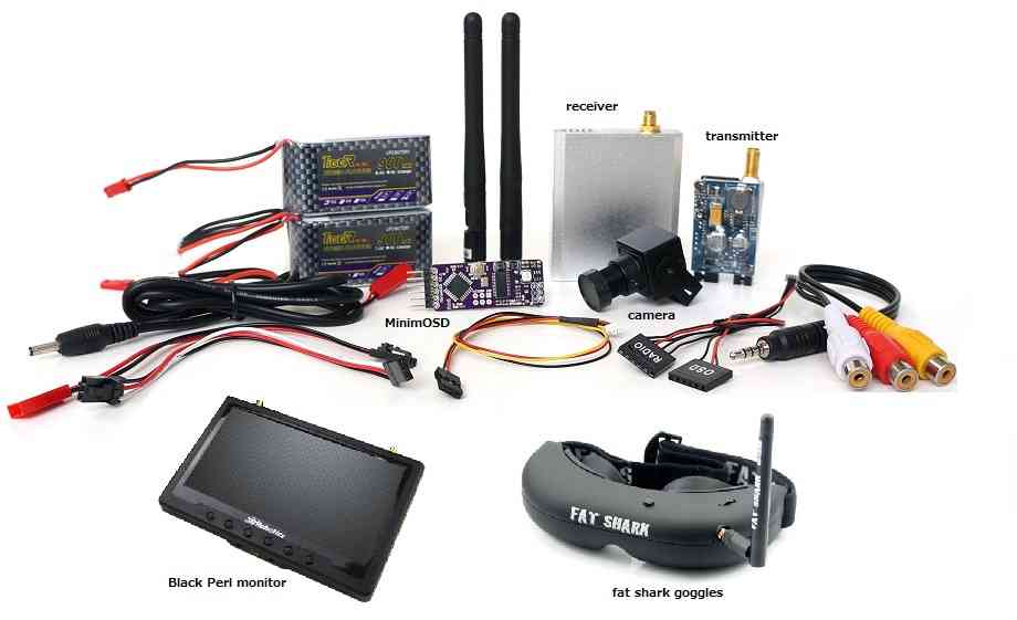 Rc airplane fpv system on sale