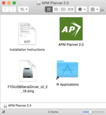 Installing APM Planner for Mac APM Planner 2 documentation