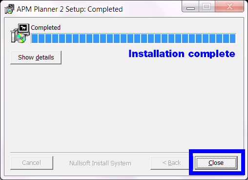 Installing APM Planner for Windows APM Planner 2 documentation