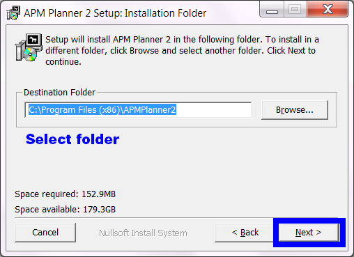 Installing APM Planner for Windows APM Planner 2 documentation