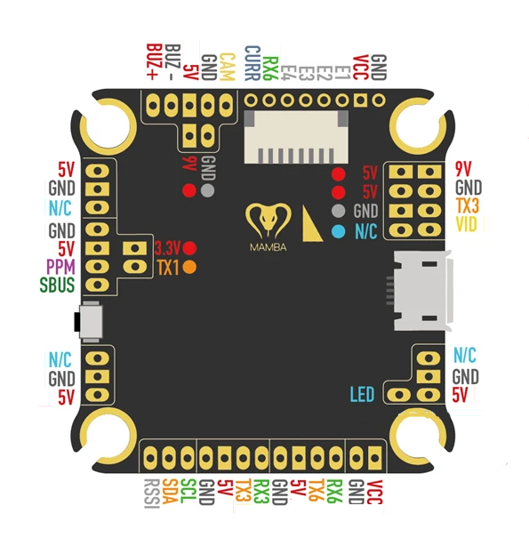 mamba f405 betaflight